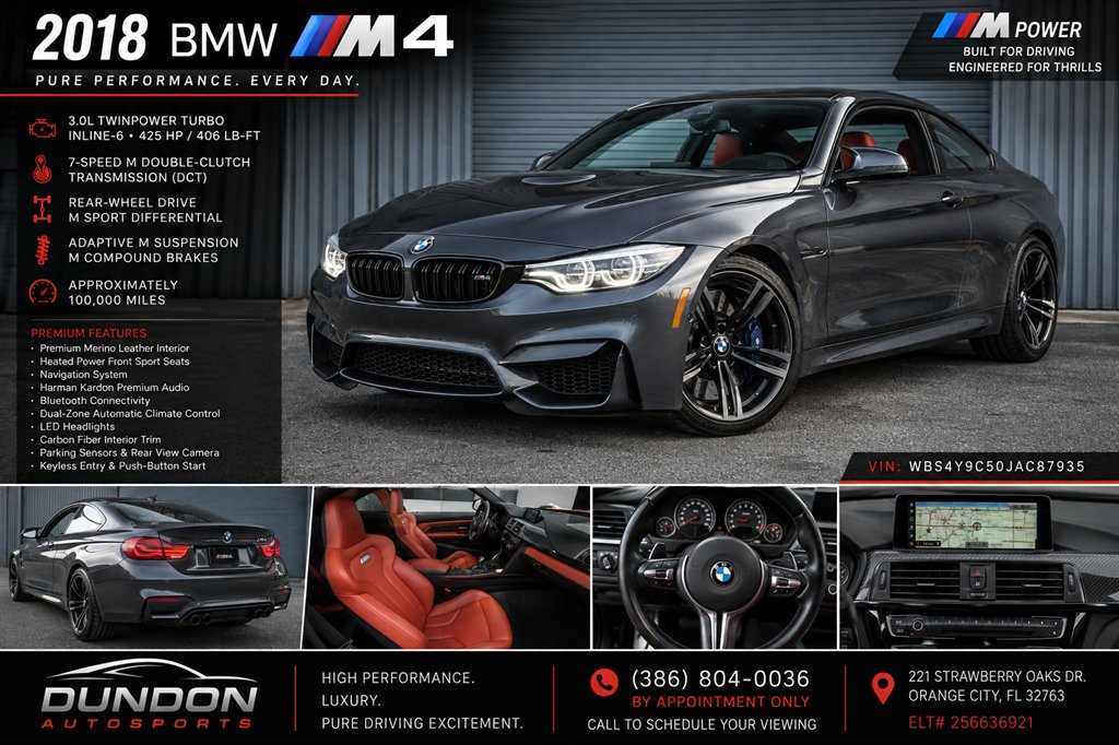 bmw m4 coupe 2018 WBS4Y9C50JAC87935 image bmw m4 coupe 2018 WBS4Y9C50JAC87935 image